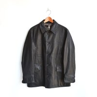 *A VONTADE / Leather Car Coat (RD-0102)