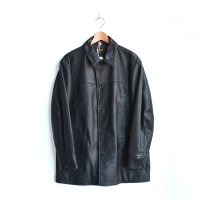 *A VONTADE / Leather Car Coat (RD-0106)
