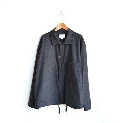 画像2: STILL BY HAND / Wool Coach Jacket (SH03224)