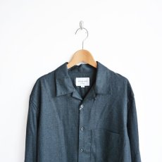 画像4: STILL BY HAND / オープンカラービエラシャツ (SH04233) (4)