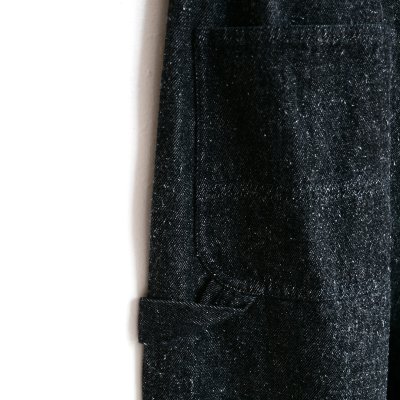 画像6: SANMONT / COTTON/SILK DENIM BELTED PANT (SPA0202)