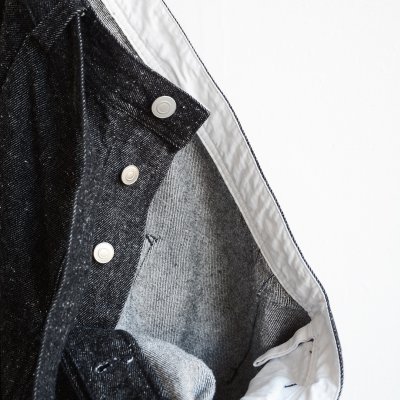 画像5: SANMONT / COTTON/SILK DENIM BELTED PANT (SPA0202)