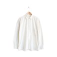 画像1: SANMONT / COTTON/SILK REGULAR COLLAR SHIRT (SSA0201) (1)