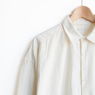 画像4: SANMONT / COTTON/SILK REGULAR COLLAR SHIRT (SSA0201)