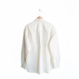 画像2: SANMONT / COTTON/SILK REGULAR COLLAR SHIRT (SSA0201) (2)