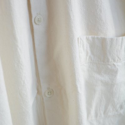画像6: SANMONT / COTTON/SILK REGULAR COLLAR SHIRT (SSA0201)