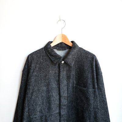 画像3: SANMONT / COTTON/SILK DENIM WORK JACKET (SWA0206)