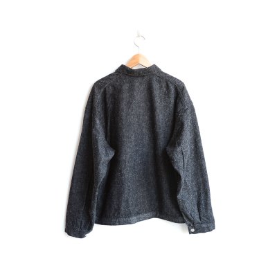 画像2: SANMONT / COTTON/SILK DENIM WORK JACKET (SWA0206)