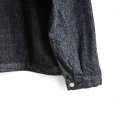 画像8: SANMONT / COTTON/SILK DENIM WORK JACKET (SWA0206) (8)