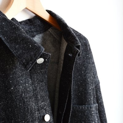 画像4: SANMONT / COTTON/SILK DENIM WORK JACKET (SWA0206)