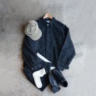 OTHER3: SANMONT / COTTON/SILK DENIM WORK JACKET (SWA0206)