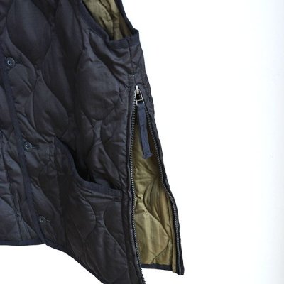 画像5: TAION/ミリタリー Vネックボタン ダウンベスト (TAION-004B2ML-1)