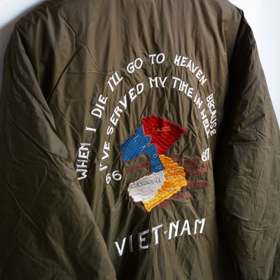 画像8: TAION JPNSP® / リバーシブル・ベトジャン・ダウンジャケット (TAION-JK03JS)