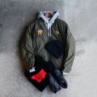 MORE DEDAIL2: TAION JPNSP® / リバーシブル・ベトジャン・ダウンジャケット (TAION-JK03JS)