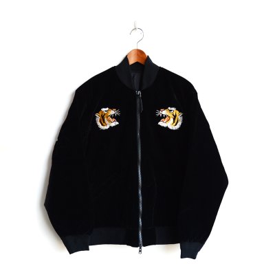 画像1: TAION JPNSP® /  リバーシブル スカジャン ダウンジャケット(TAION-JK04JS)