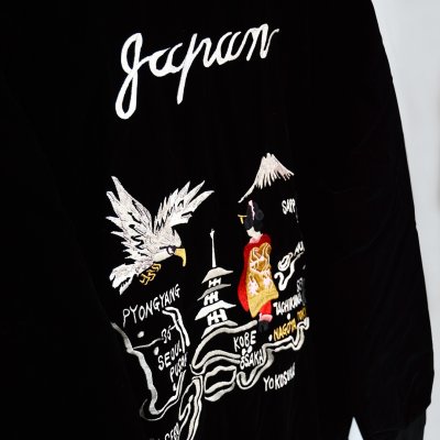 画像7: TAION JPNSP® /  リバーシブル スカジャン ダウンジャケット(TAION-JK04JS)