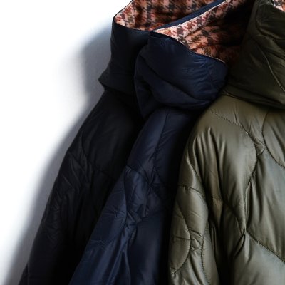 画像11: Universal works ×TAION  /  リバーシブル ダウン モッズコート(UW-T-R106MJ)