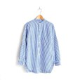 画像1: *A VONTADE / Banded Collar Shirts -Cotton/Linen Chambray- (1)