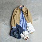 MORE DEDAIL3: *A VONTADE / Weekend B.D. Shirts -Highcount Poplin-