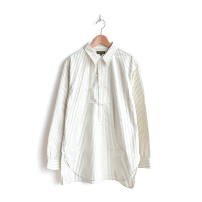 画像1: *A VONTADE / Classic Pullover Shirts -Cotton/Nepped Silk Brushed Sheeting-