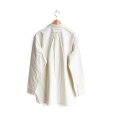 画像2: *A VONTADE / Classic Pullover Shirts -Cotton/Nepped Silk Brushed Sheeting- (2)