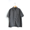 *A VONTADE / Tropical Wool Check Shirts S/S