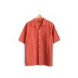 画像1: *A VONTADE /Open Collar Shirts SS -Cotton/Linen Hard Twist Weaher - (VTD-0383-SH) (1)