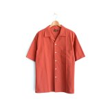 *A VONTADE /Open Collar Shirts SS -Cotton/Linen Hard Twist Weaher - (VTD-0383-SH)