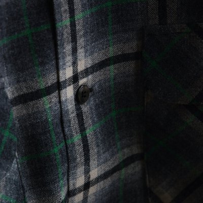 画像9: *A VONTADE /Wool Plaid Open Shirts