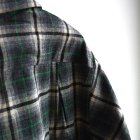MORE DEDAIL1: *A VONTADE /Wool Plaid Open Shirts