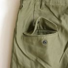 MORE DEDAIL2: *A VONTADE / M-51 Trousers -Modify- Back sateen OLIVE