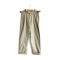 *A VONTADE / Officer Trousers -Taperd Fit-