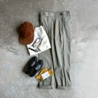 MORE DEDAIL3: *A VONTADE / Officer Trousers -Taperd Fit-