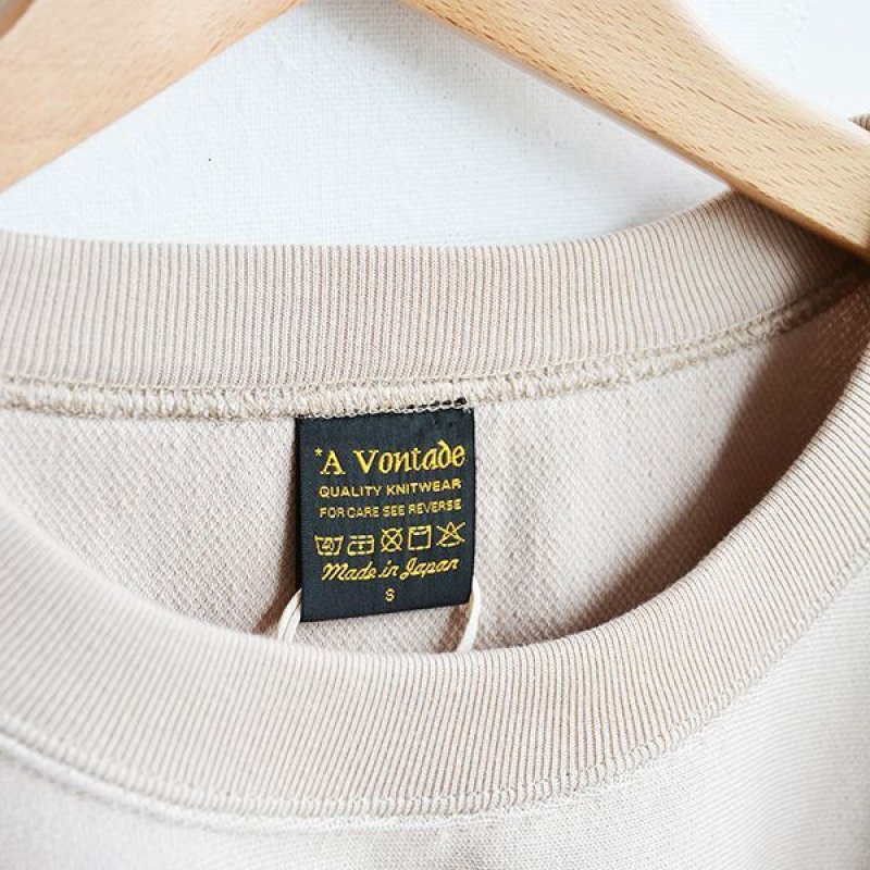 画像2: *A VONTADE / Reverse Crew Sweat L/S (VTD-0560-CS)