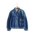 A VONTADE / No.2 Denim Blouse -DARK BLUE- (VTD-0560XX-JK)