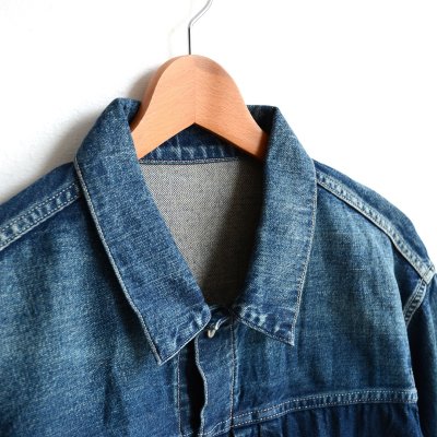 画像4: A VONTADE / No.2 Denim Blouse -DARK BLUE- (VTD-0560XX-JK)