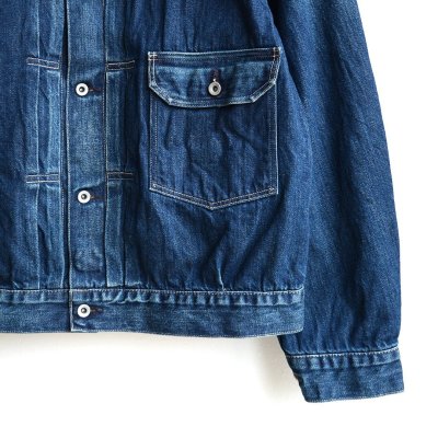 画像5: A VONTADE / No.2 Denim Blouse -DARK BLUE- (VTD-0560XX-JK)