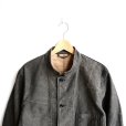 画像3: *A VONTADE / Stand Collar Work Jacket -Pigment Coating Moleskin- (VTD-0603-JK) (3)