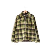 WILD THINGS / FLUFFY CHECK BOA JACKET（WT26127AD）