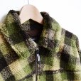 画像6: WILD THINGS / FLUFFY CHECK BOA JACKET（WT26127AD） (6)