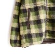 画像8: WILD THINGS / FLUFFY CHECK BOA JACKET（WT26127AD） (8)