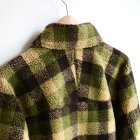 OTHER1: WILD THINGS / FLUFFY CHECK BOA JACKET（WT26127AD）