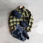 OTHER3: WILD THINGS / FLUFFY CHECK BOA JACKET（WT26127AD）