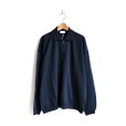 画像1: YAAH / LONG SLEEVE POLO SHIRT (AW19BRYACT04NN) (1)