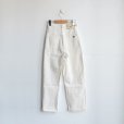 画像3: orSlow / JASMIN High Waist Denim Pants "WHITE"(00-1040-69) (3)