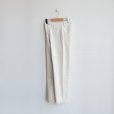 画像2: orSlow / JASMIN High Waist Denim Pants "WHITE"(00-1040-69) (2)