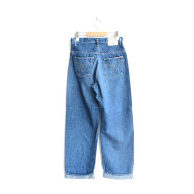 画像3: orSlow / JASMIN High Waist Denim Pants -Denim Used- (00-1040-95)