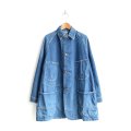 orSlow（オアスロウ） / Loosefit Denim Cover All -Denim Used- (00-6141-95)