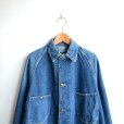 画像3: orSlow（オアスロウ） / Loosefit Denim Cover All -Denim Used- (00-6141-95) (3)