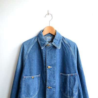 画像3: orSlow（オアスロウ） / Loosefit Denim Cover All -Denim Used- (00-6141-95)